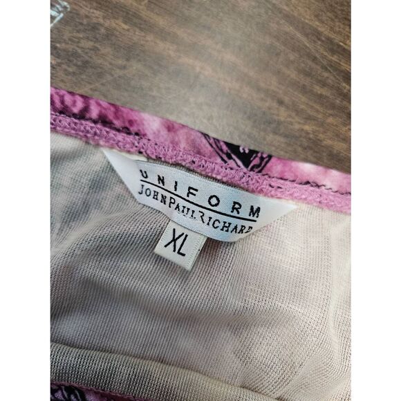 John Paul Richard Pink Maxi Skirt XL Vintage 90's - Picture 3 of 5